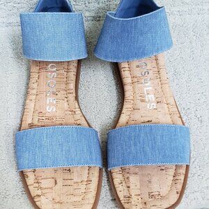 AEROSOLES Shoes Aerosoles Bente Sandals Denim Combo Poshmark